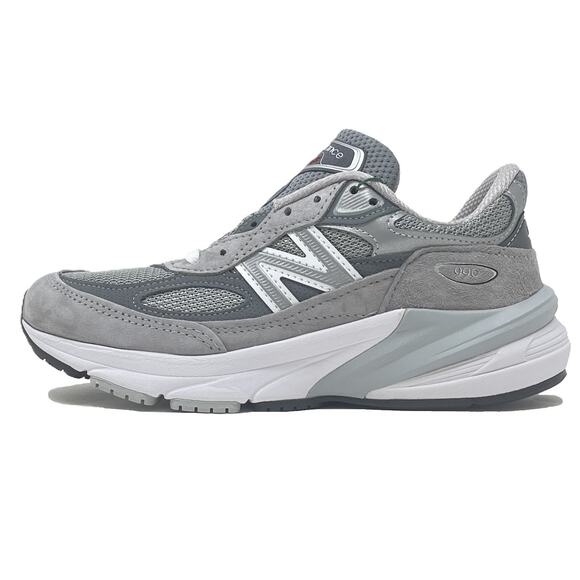 New Balance 990v6 Made in USA Grey Womens Sneakers Size 5 width B / W990GL6 - Picture 2 of 8